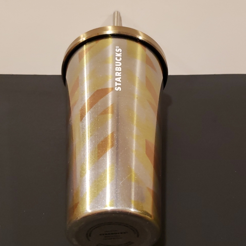 Starbucks Stainless Steel Cold Beverage Cup 2014